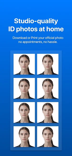 PhotoID: Passport & Visa Photo Screenshot 0