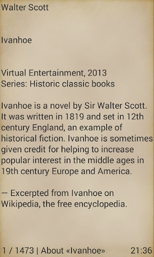 Ivanhoe by Walter Scott Screenshot 2