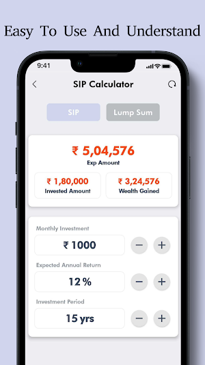 SIP Calculator - SIP Planner Screenshot 1