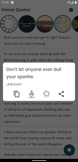 Dance Quotes and Sayings Screenshot 3