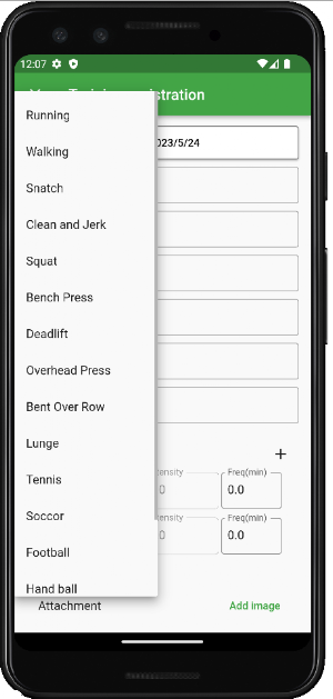 Team-Fit Screenshot 2
