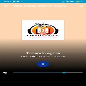 WEB RÁDIO CRISTO SALVA Screenshot 1