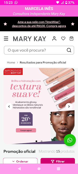 Marcela Inês Consultora Screenshot 0