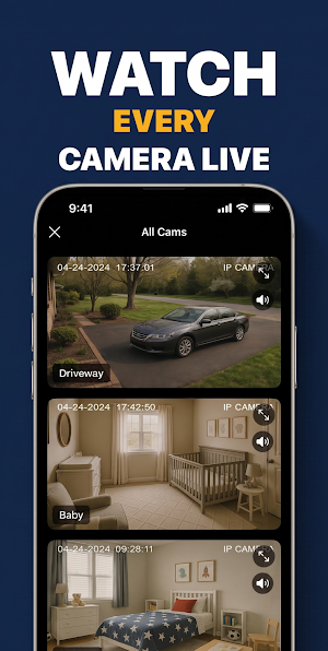 IP Camera Viewer & Monitor Screenshot 0