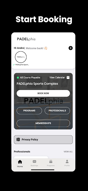 PADELphia Sports Complex Screenshot 1