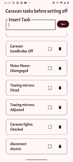 Caravan ToDo Tasks Screenshot 3