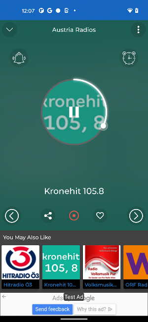 Austria Radio + Recorder Screenshot 3