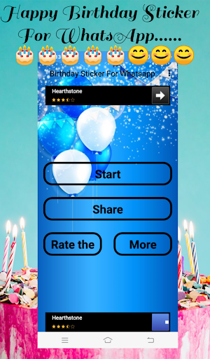 WASticker - Birthday stickers Screenshot 1