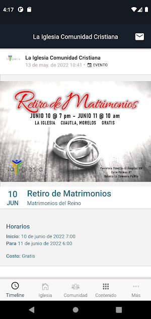 La Iglesia Comunidad Cristiana Screenshot 0