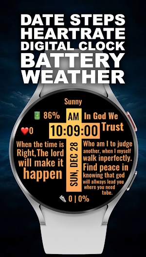 Connect to God watch face Screenshot 1