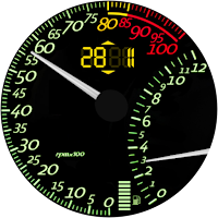 90s Sports car Watch Face