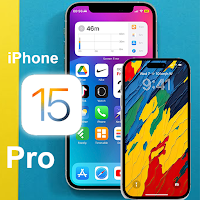 iPhone 15 Pro Launcher: Theme