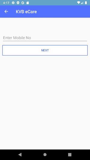 KVB eCare Screenshot 2