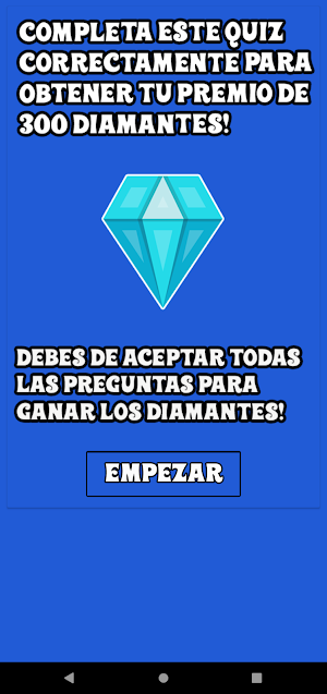 Diamantes Fire - Box Quiz Screenshot 2