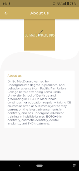 BO Macdonald DDS Dentistry Screenshot 2