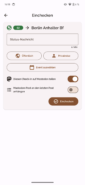 Träwelldroid Screenshot 2