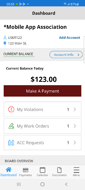 Chattanooga Property HOA Mgmt Screenshot 1