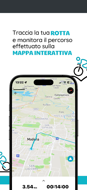 Chetibra: Pedala e Condividi Screenshot 3