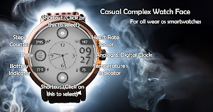 Casual Complex Watch Face Screenshot 0