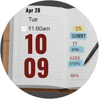 Notebook - Watch Face