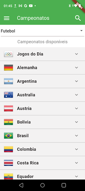 Wolf Esportes Screenshot 1