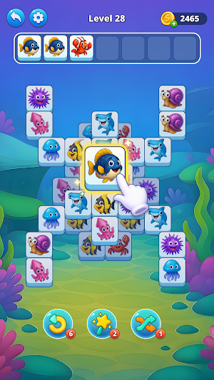Ocean Tiles: Match Puzzle Screenshot 1
