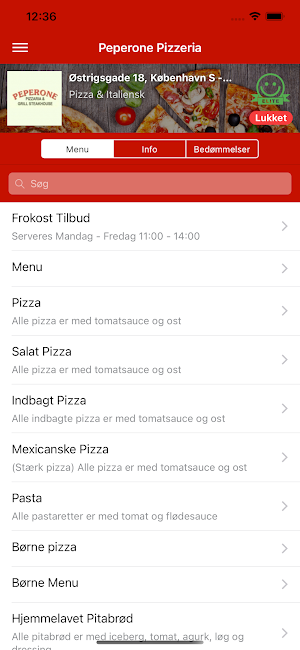 Peperone Pizzeria Screenshot 0