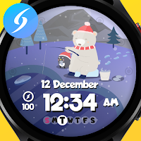 SH010 Watch Face, WearOS watch