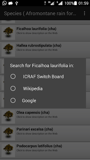 Burundi Tree Species Finder Screenshot 3
