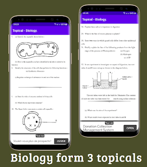 Biology; form 1-4 topicals. Screenshot 2