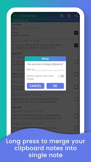 My Clipboard Manager - Clipboard History Screenshot 3