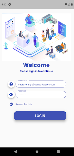 SanE-Visa Screenshot 0