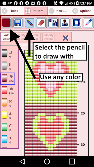 Bead Loom Pattern Creator Screenshot 1