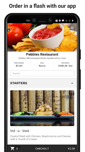 Pebbles Restaurant Screenshot 1