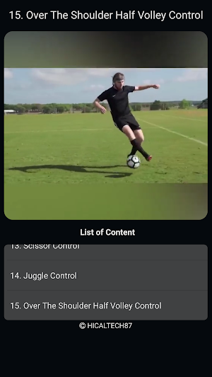 Football Control Trick Drills Screenshot 3