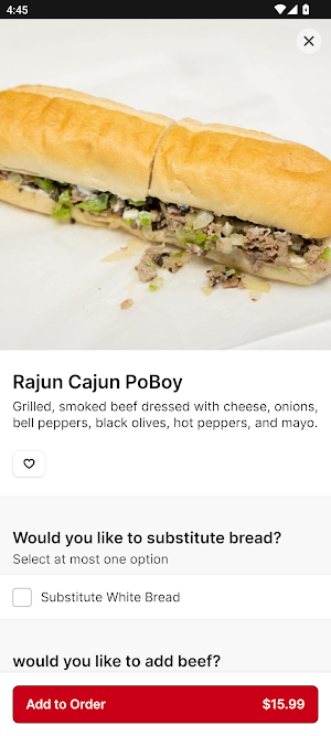 Po-Boy Express Screenshot 3