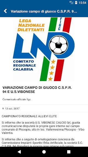 MARCA SCUOLA CALCIO COSENZA Screenshot 2