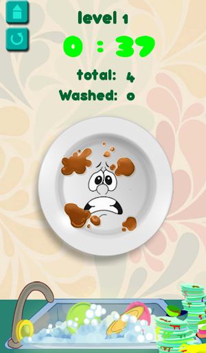 Wash Dishes - Home Kitchen Cleanup Screenshot 1