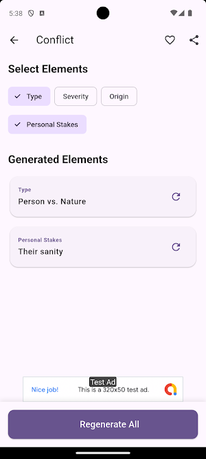 PG Writer's Block Screenshot 0