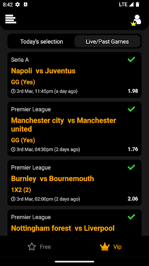 SmartBet Betting Tips Screenshot 3
