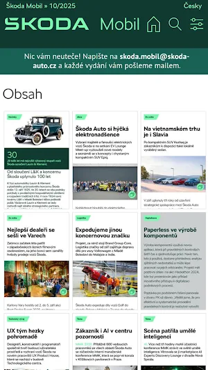 Škoda Mobil Screenshot 0