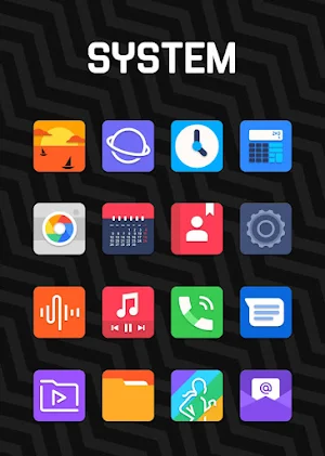 Rubuk - Square Icon Pack Screenshot 1