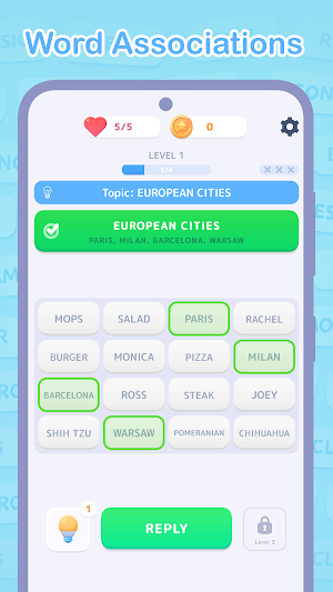 Connect Word - Associations Screenshot 0