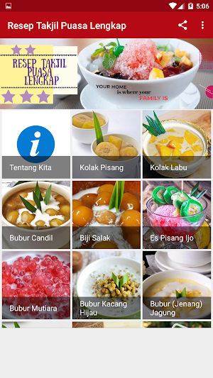 Resep Takjil Puasa Lengkap Screenshot 1