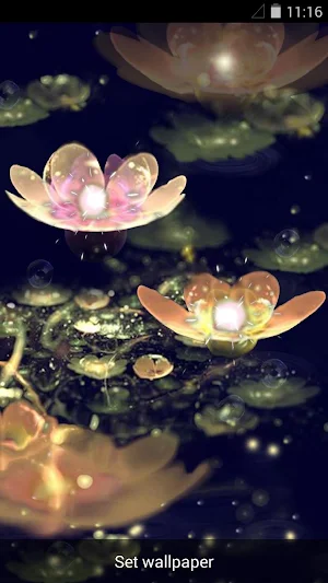 Water Lantern Live Wallpaper Screenshot 1
