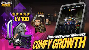 Dungeon and Merge : Idle RPG Screenshot 2