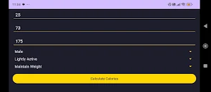 BMI Calculator Screenshot 3