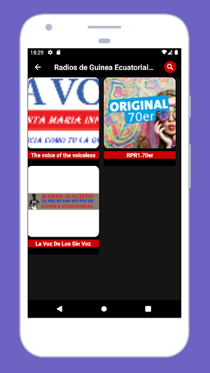 Radio Equatorial Guinea Online Screenshot 1
