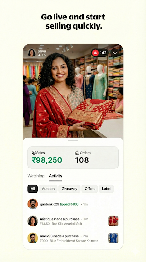 Sellgolive Screenshot 2