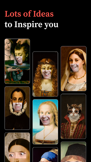 Renaissance mouth: Face filter Screenshot 1